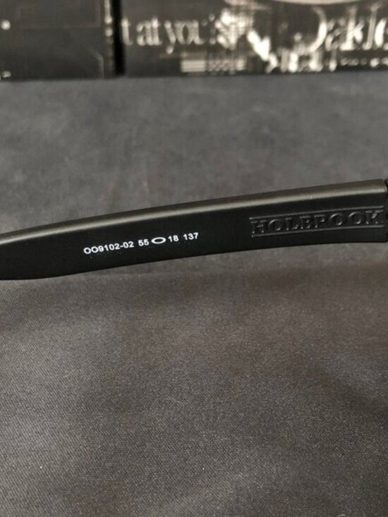 OO9102 Oakley Holbrook Chrome Iridium Prizm Polarized Sunglasses - Picture 8 of 8